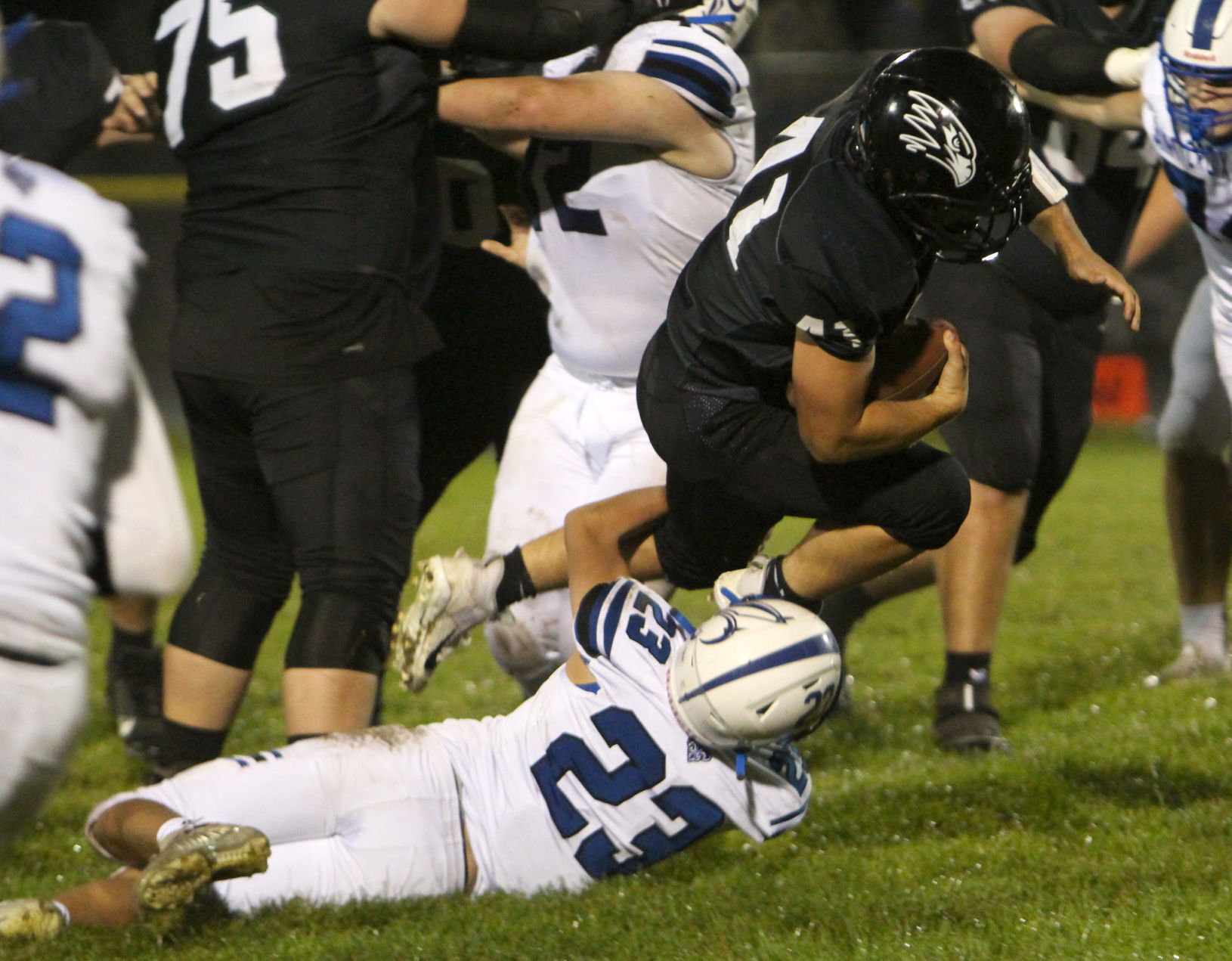 Saint Croix Falls at Bloomer football 9-24-21
